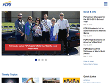 Tablet Screenshot of fcps.org